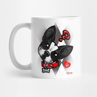 Boston Terrier Argyle Mug